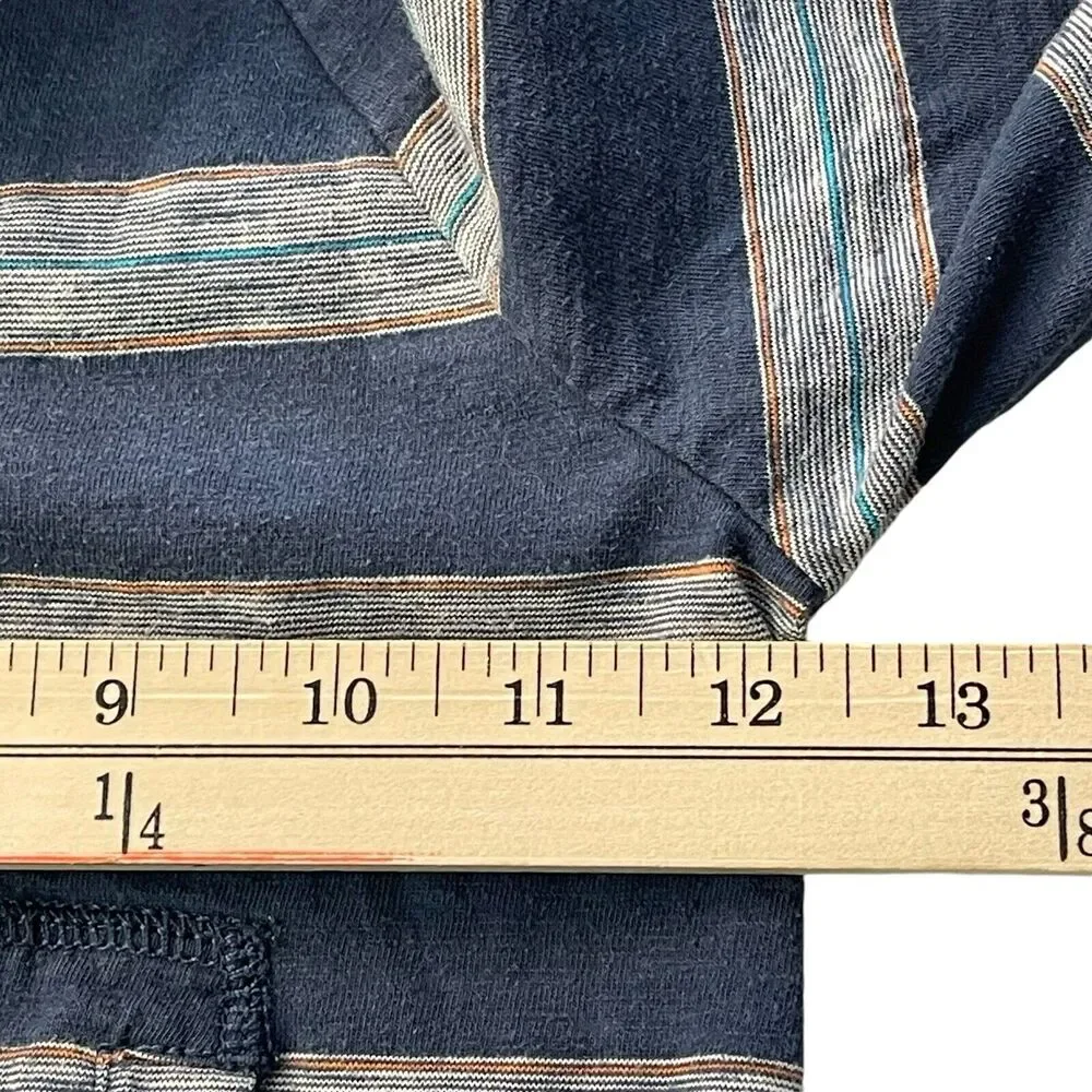 Genuine Kids by Oshkosh Toddlers Boys Pullover Stripe Blue Gray Size 3T GUC